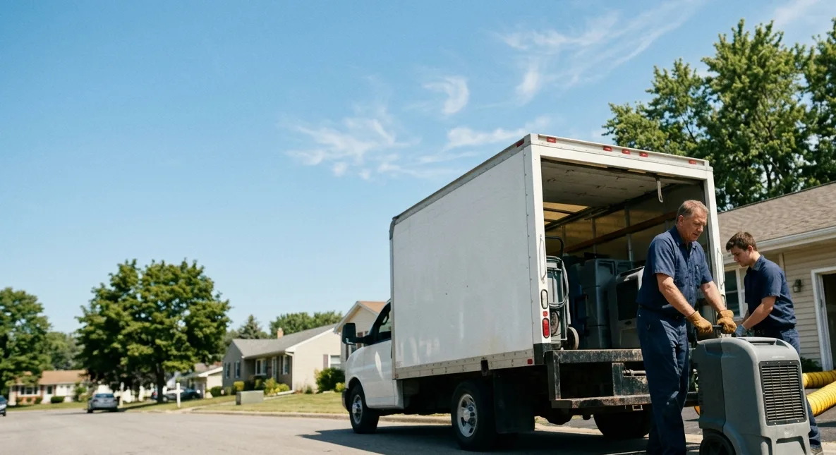 Water Damage Cleanup in Uniondale, IN near me